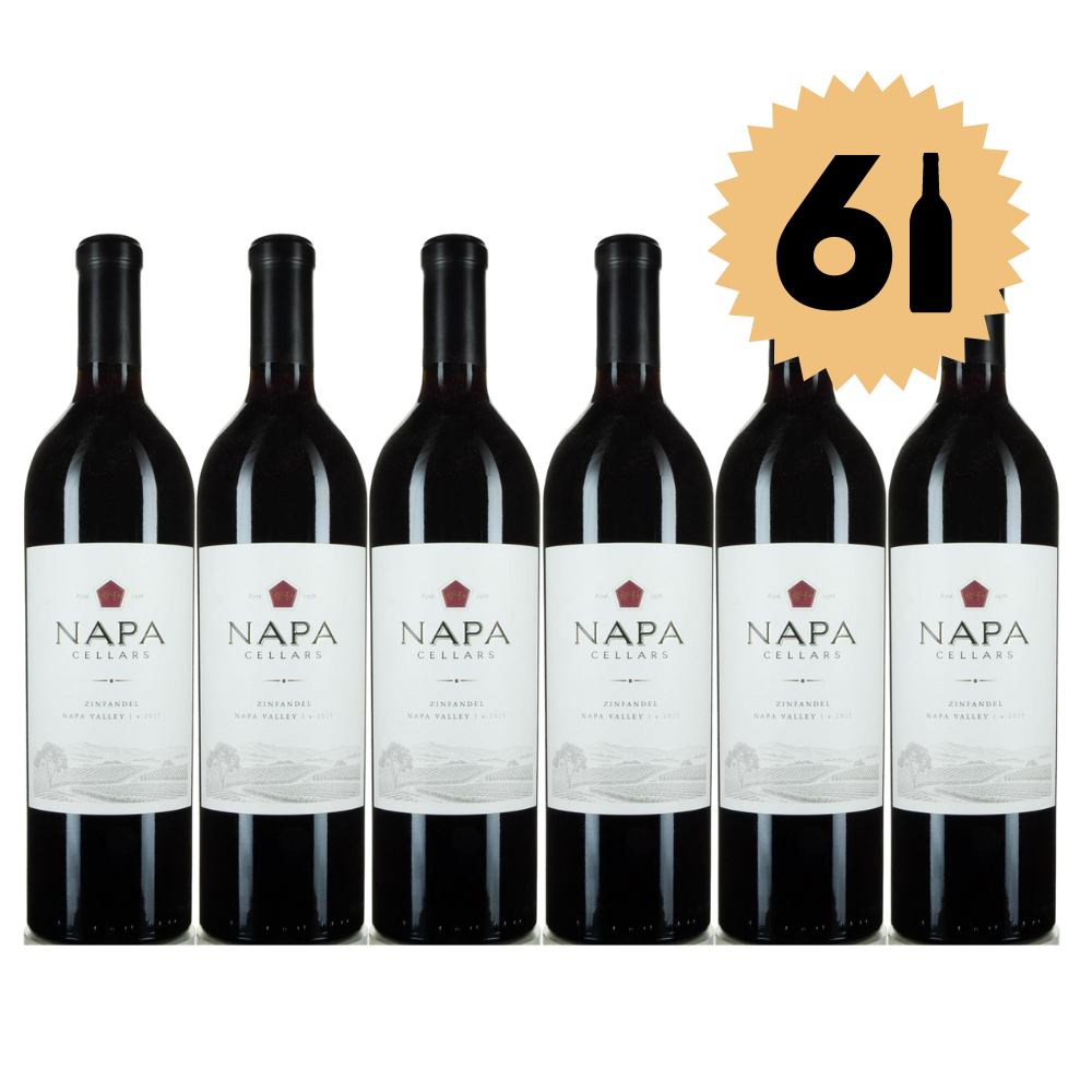 Paquete de 6 botellas de Napa Cellars Zinfandel