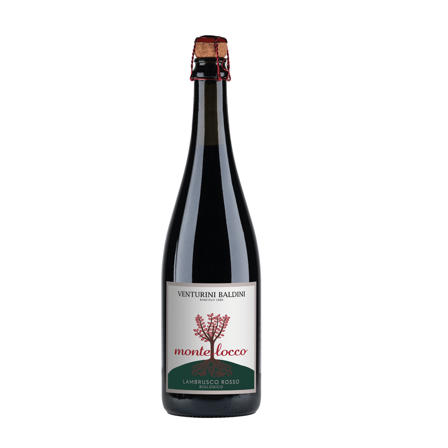 Montelocco Lambrusco Rosso Biológico